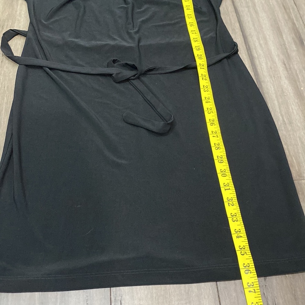 Komarov cowl neck dress black mini lagenlook - Picture 8 of 8